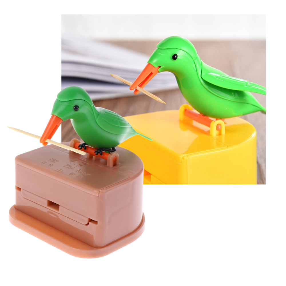 Bird Toothpick Dispenser Box - Ozerty