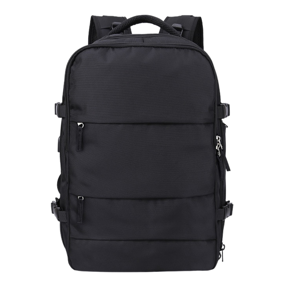 Multifunctional Outdoor Travel Backpack -Black - Ozerty