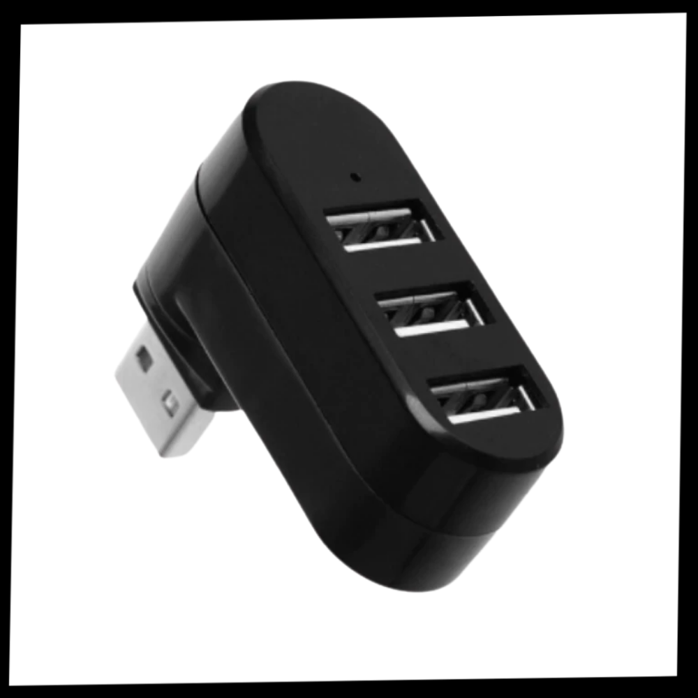 Multi-Port USB Rotating Adapter - Ozerty