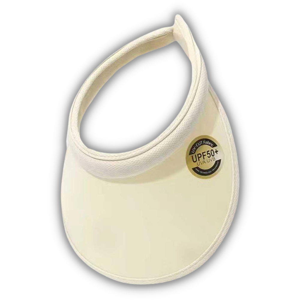 Sports Visor Cap -White - Ozerty