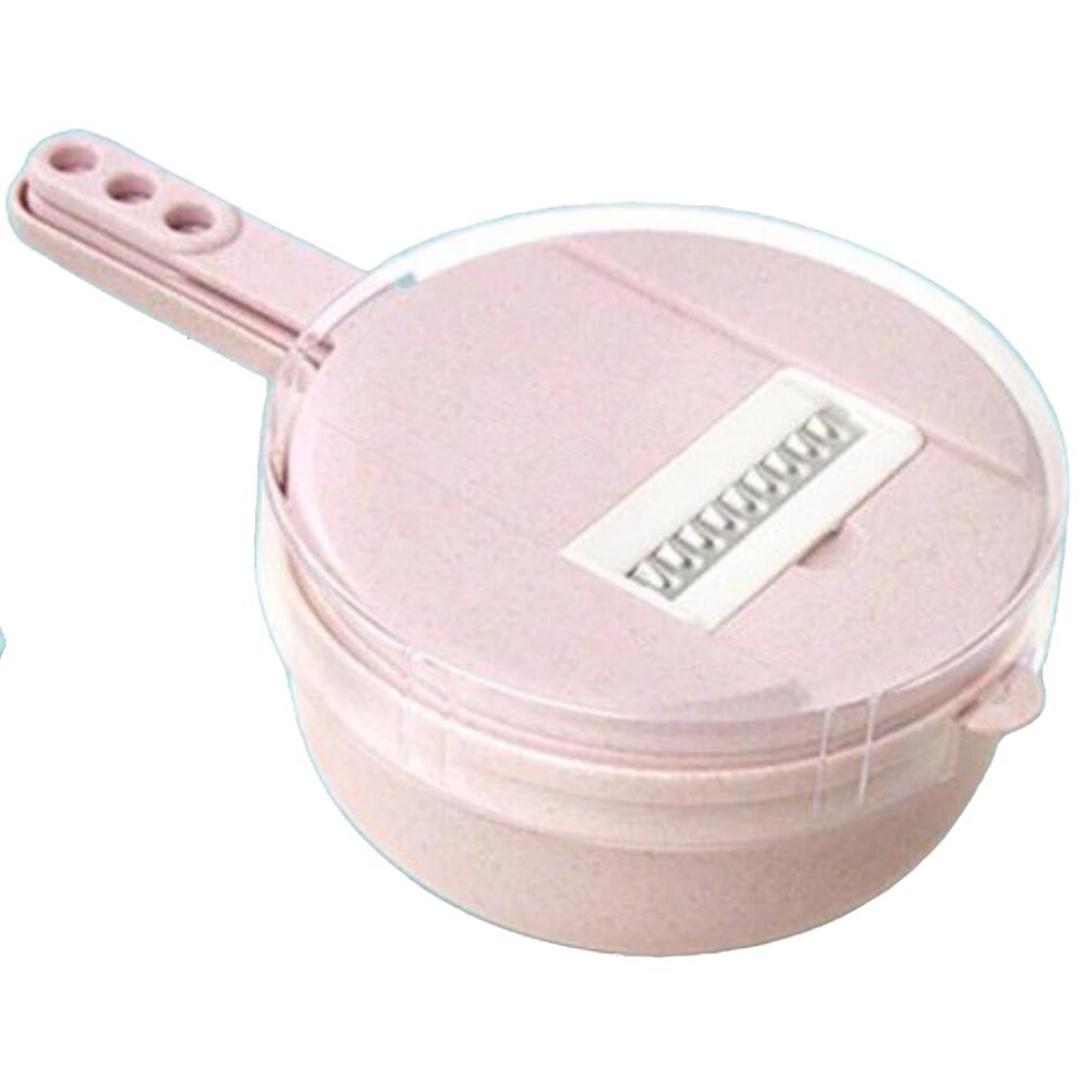 Vegetable cutter 8 in 1 -Pink - Ozerty