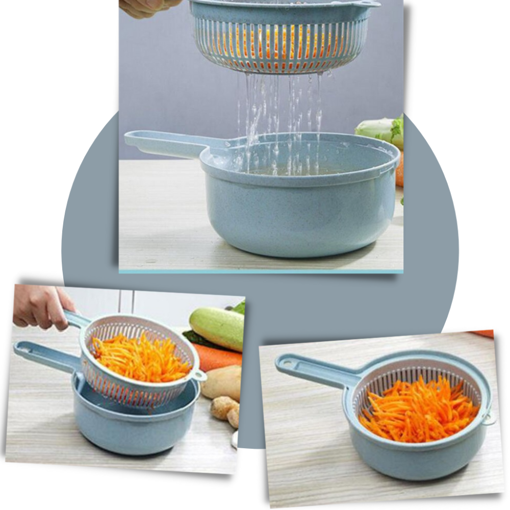 Vegetable cutter 8 in 1 - Ozerty