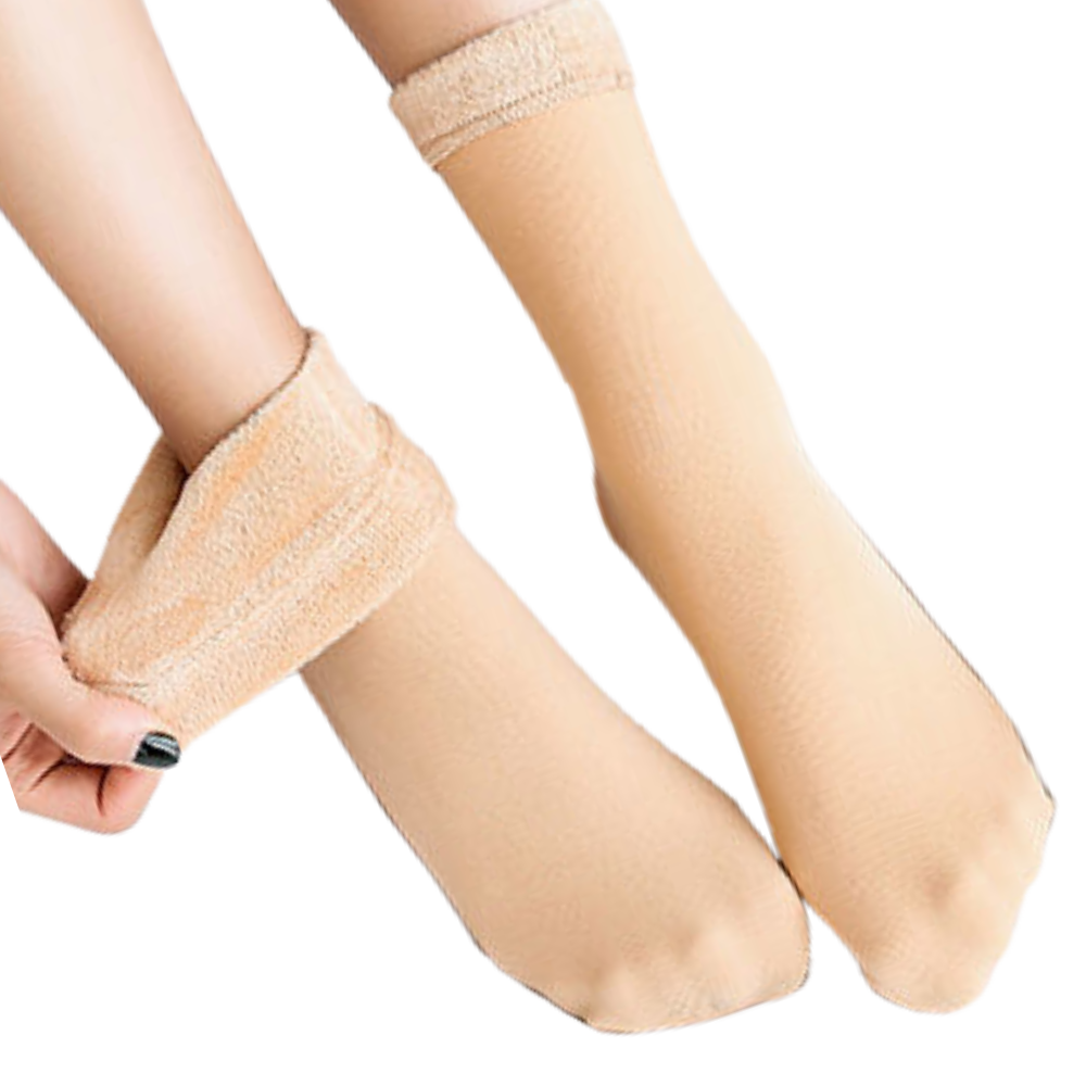 Thermal Socks (3 Pairs) -Beige - Ozerty