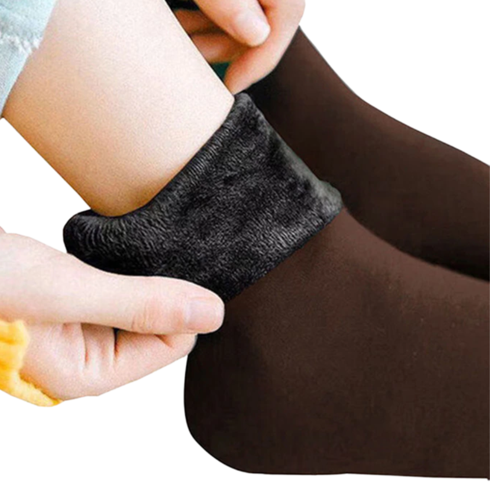 Thermal Socks (3 Pairs) -Brown - Ozerty