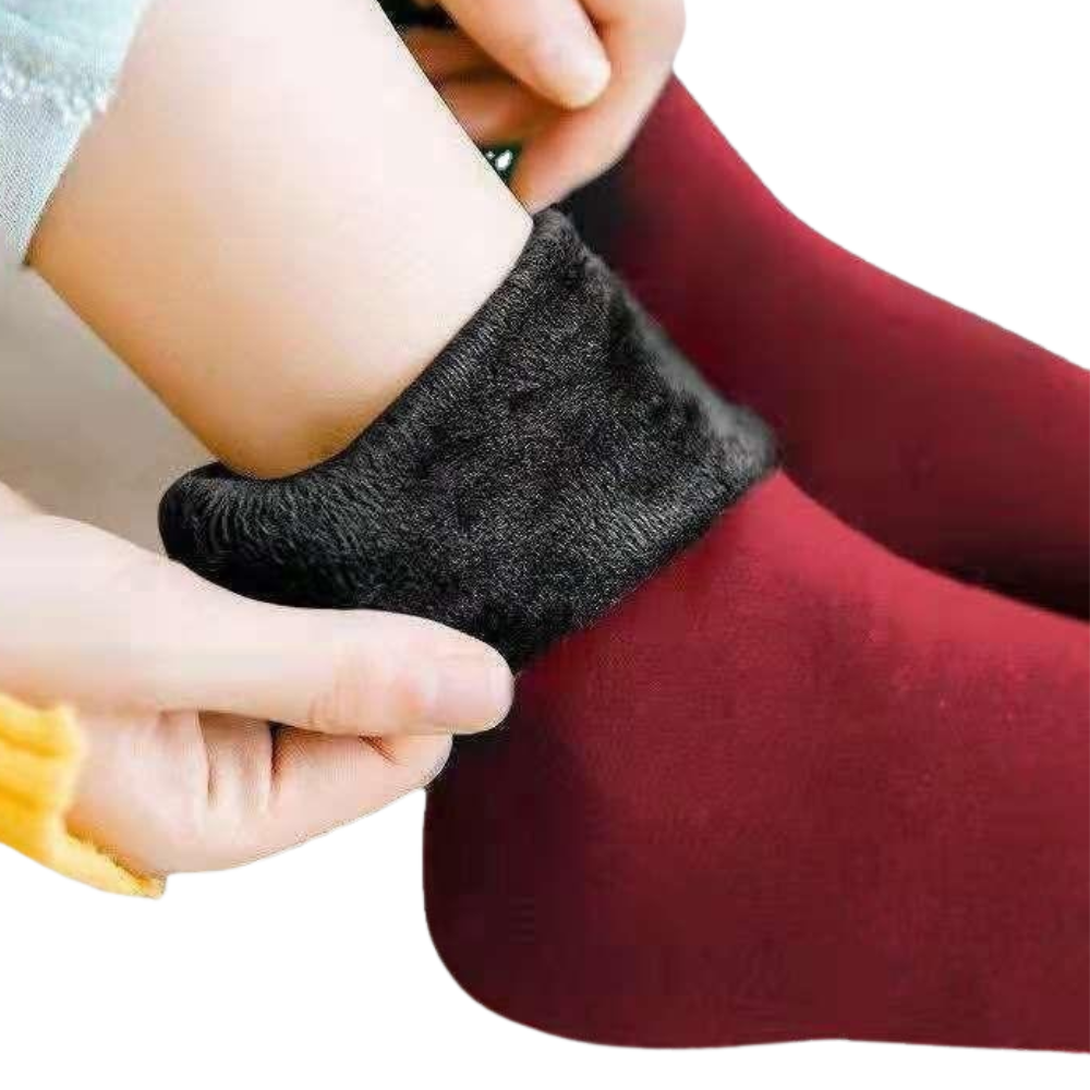 Thermal Socks (3 Pairs) -Red - Ozerty