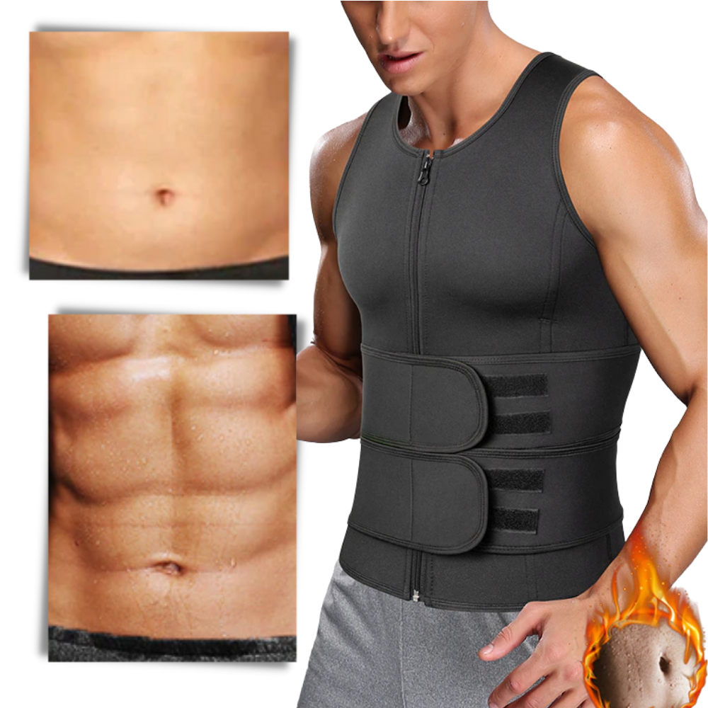 Men’s Sauna Waist Trainer - Ozerty