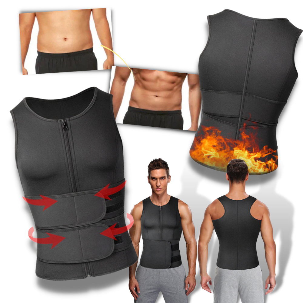 Men’s Sauna Waist Trainer - Ozerty