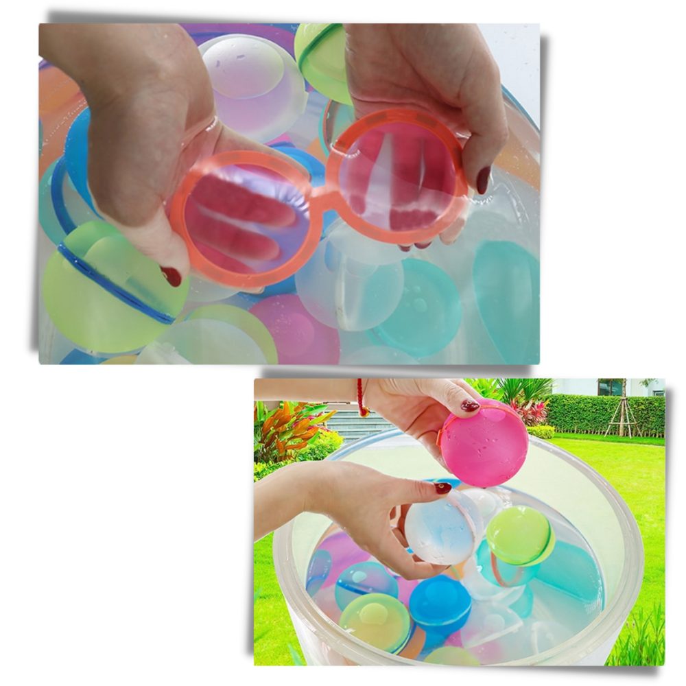 Pack of Reusable Water Balloons - Ozerty