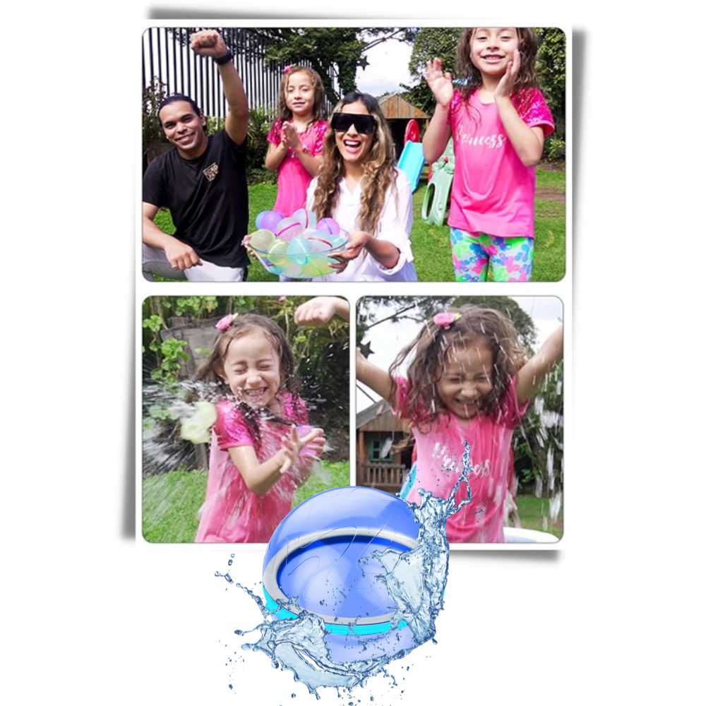 Pack of Reusable Water Balloons - Ozerty