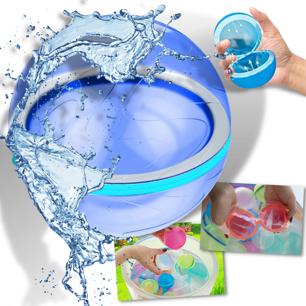 Pack of Reusable Water Balloons - Ozerty