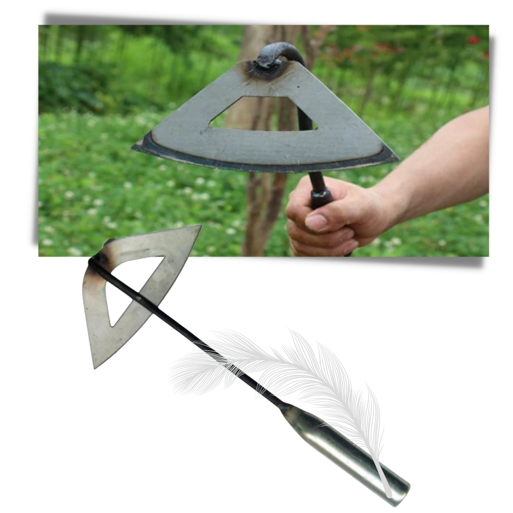 Steel Handheld Hollow Hoe - Ozerty