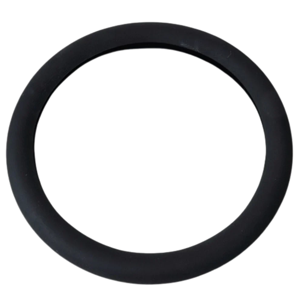 Silicone Steering Wheel Cover -Black - Ozerty