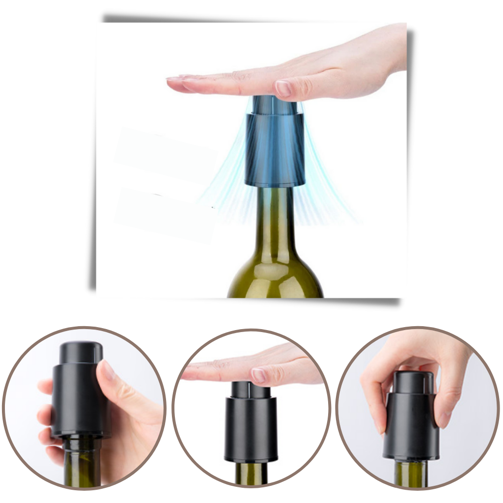 Vacuum Stopper for Wine Bottles - Ozerty