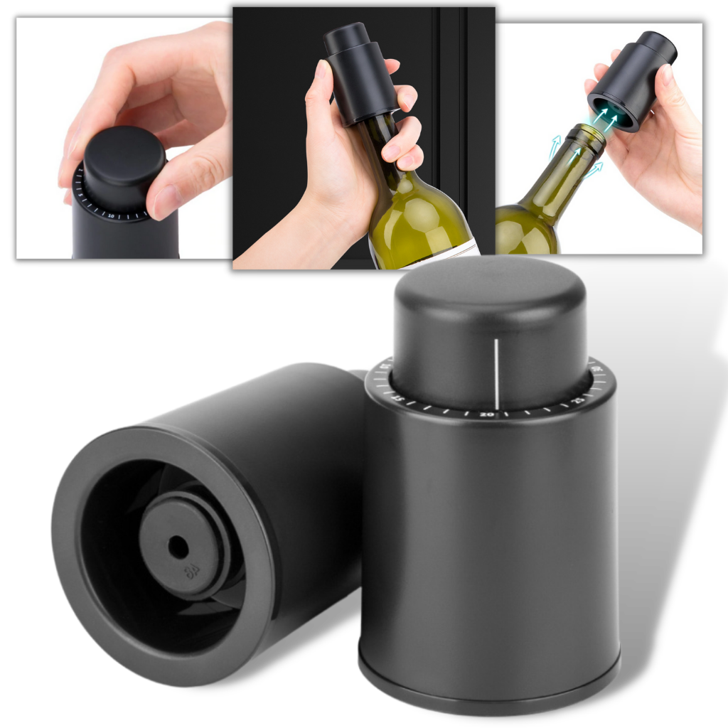 Vacuum Stopper for Wine Bottles - Ozerty