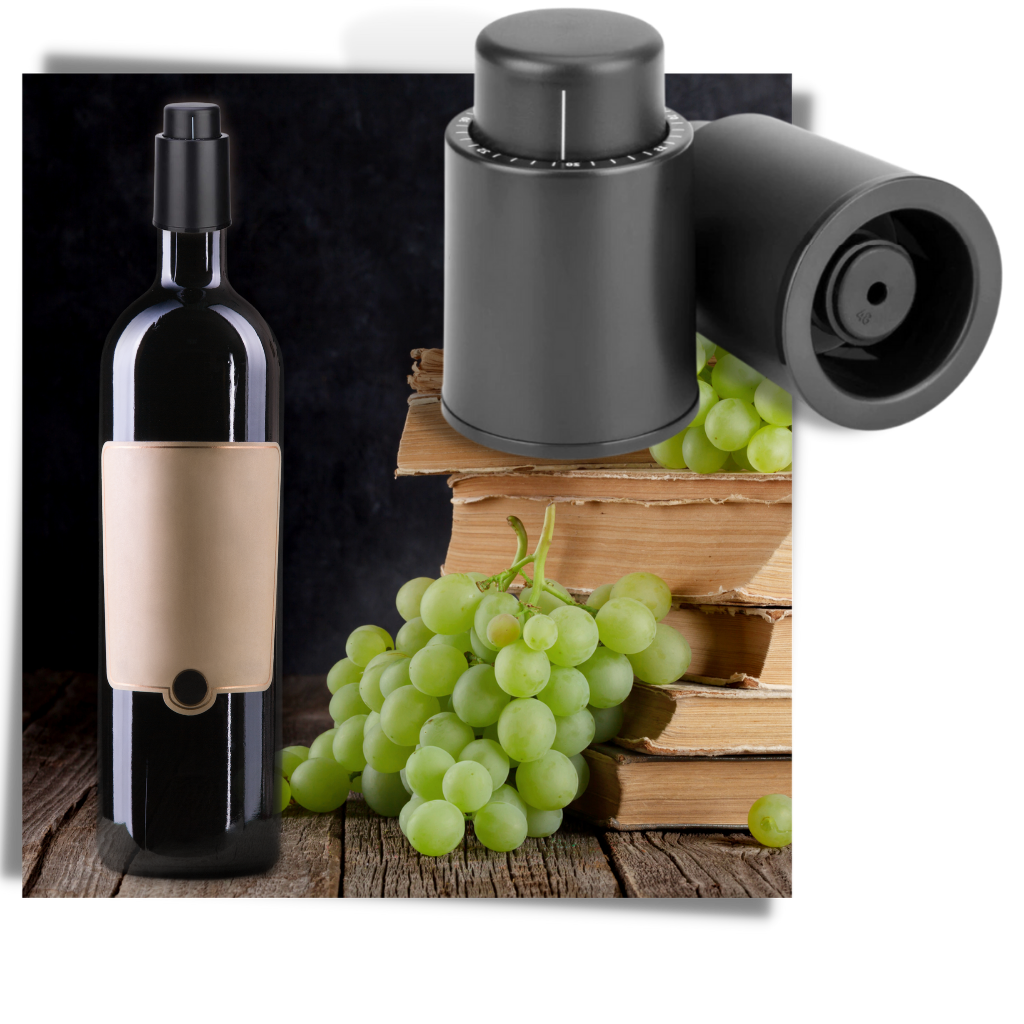 Vacuum Stopper for Wine Bottles - Ozerty