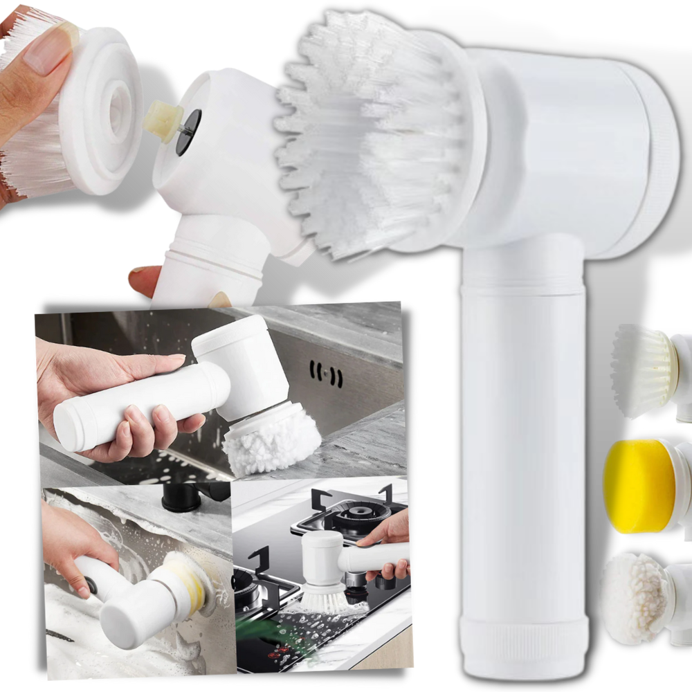 Hand-held Electric Cleaning Brush - Ozerty