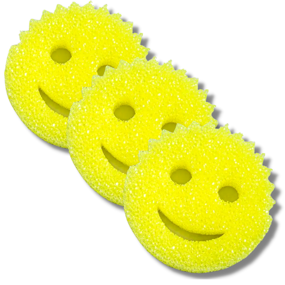 Smiley Magic Dishwashing Sponge - Ozerty