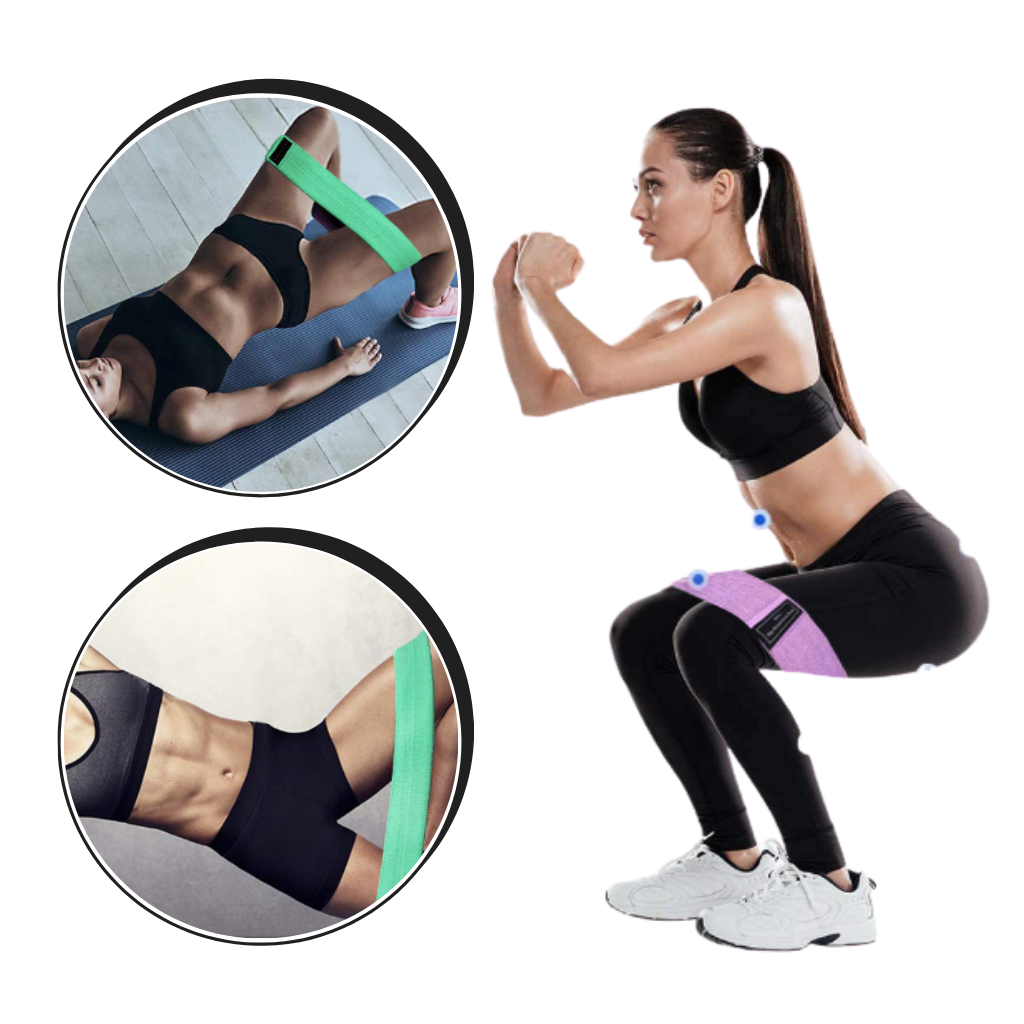 Resistance Elastic Band 3 pcs Set - Ozerty