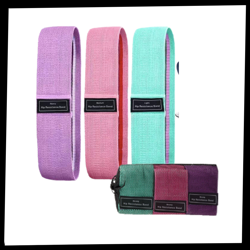 Resistance Elastic Band 3 pcs Set - Ozerty
