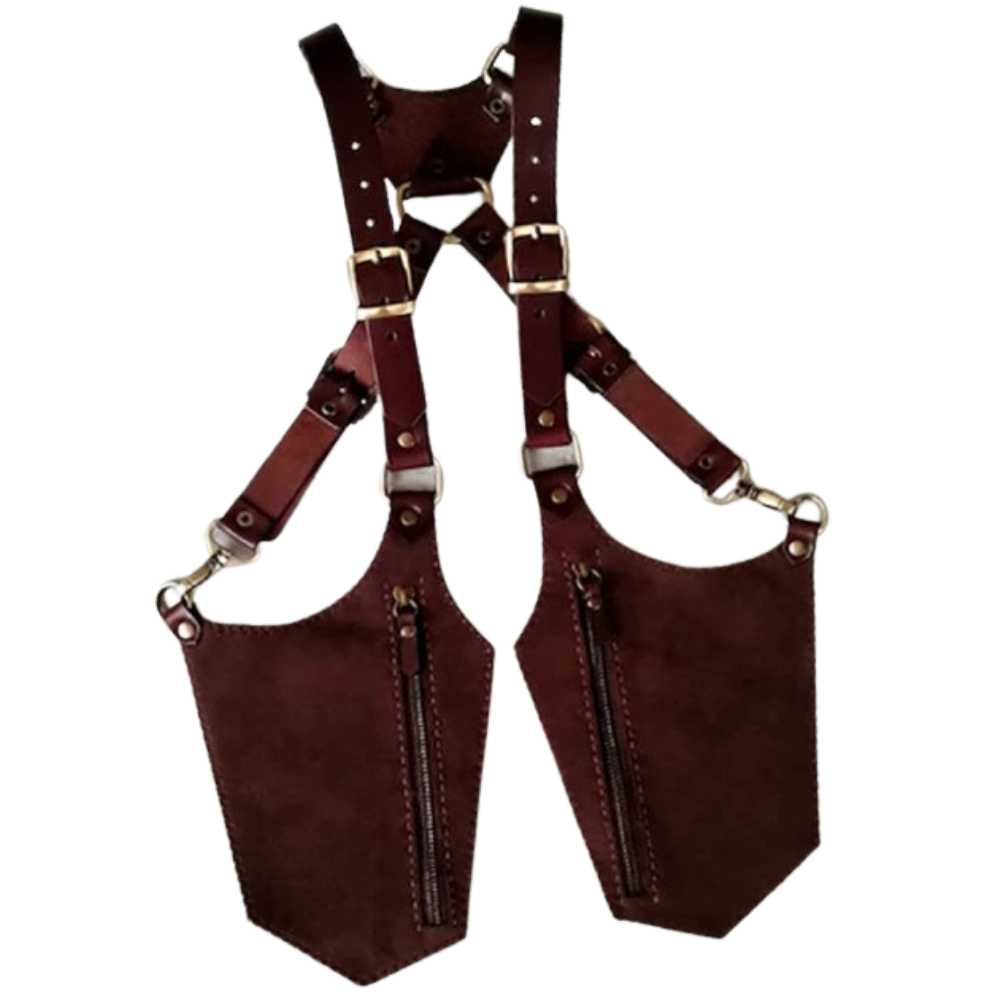 Snatch-Proof Vintage Bag -Brown - Ozerty