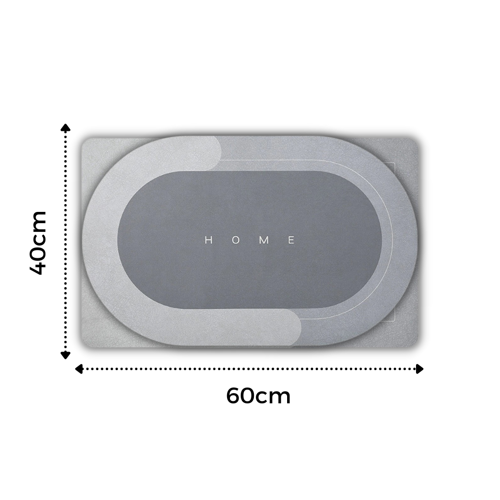 Extra absorbent non slip floor mat - Ozerty