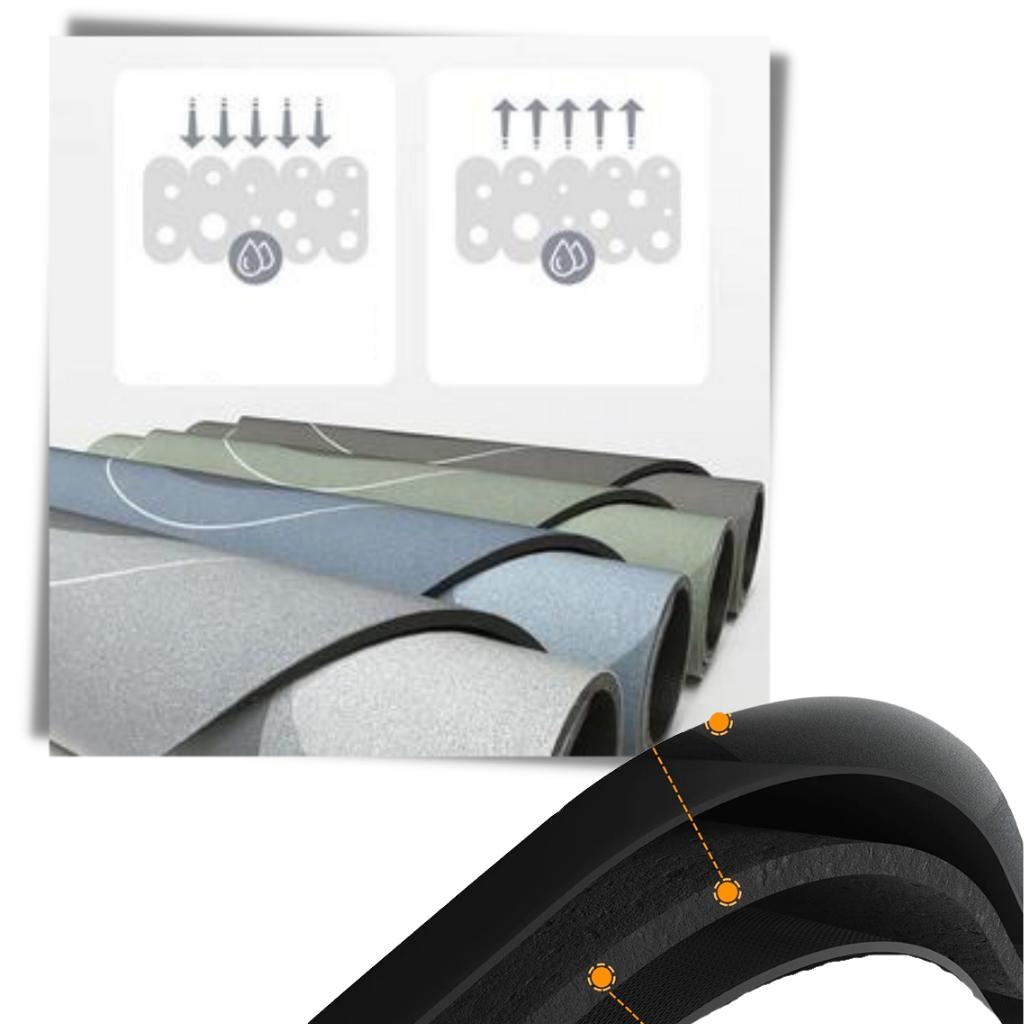 Extra absorbent non slip floor mat - Ozerty
