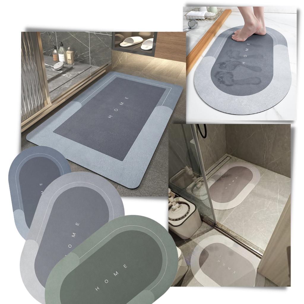 Extra absorbent non slip floor mat - Ozerty