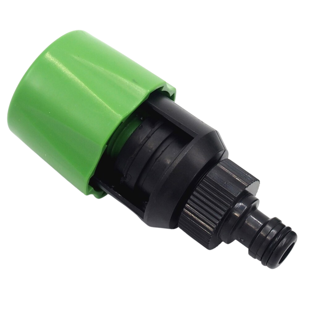 Universal Garden Hose to Kitchen Tap Connector -Green - Ozerty