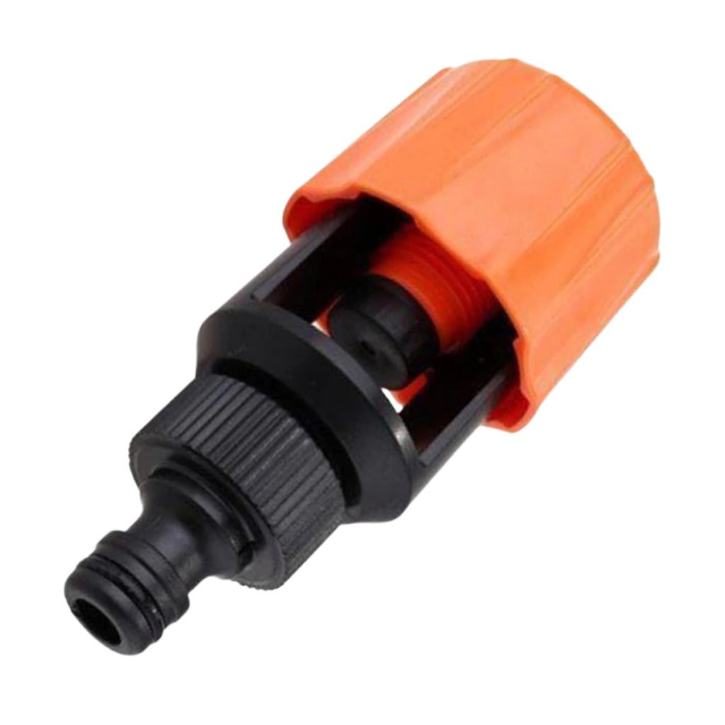 Universal Garden Hose to Kitchen Tap Connector -Orange - Ozerty