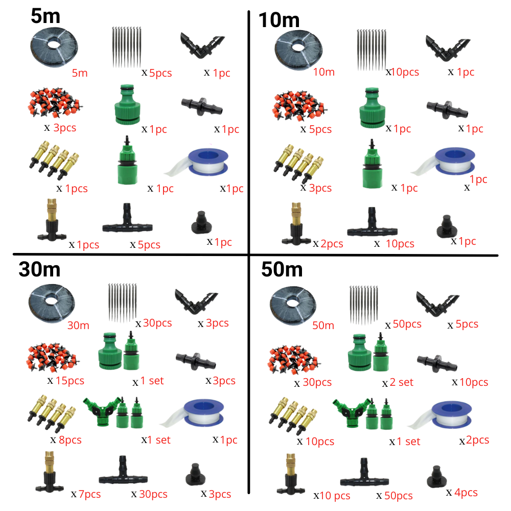 Garden Irrigation System Kit - Ozerty