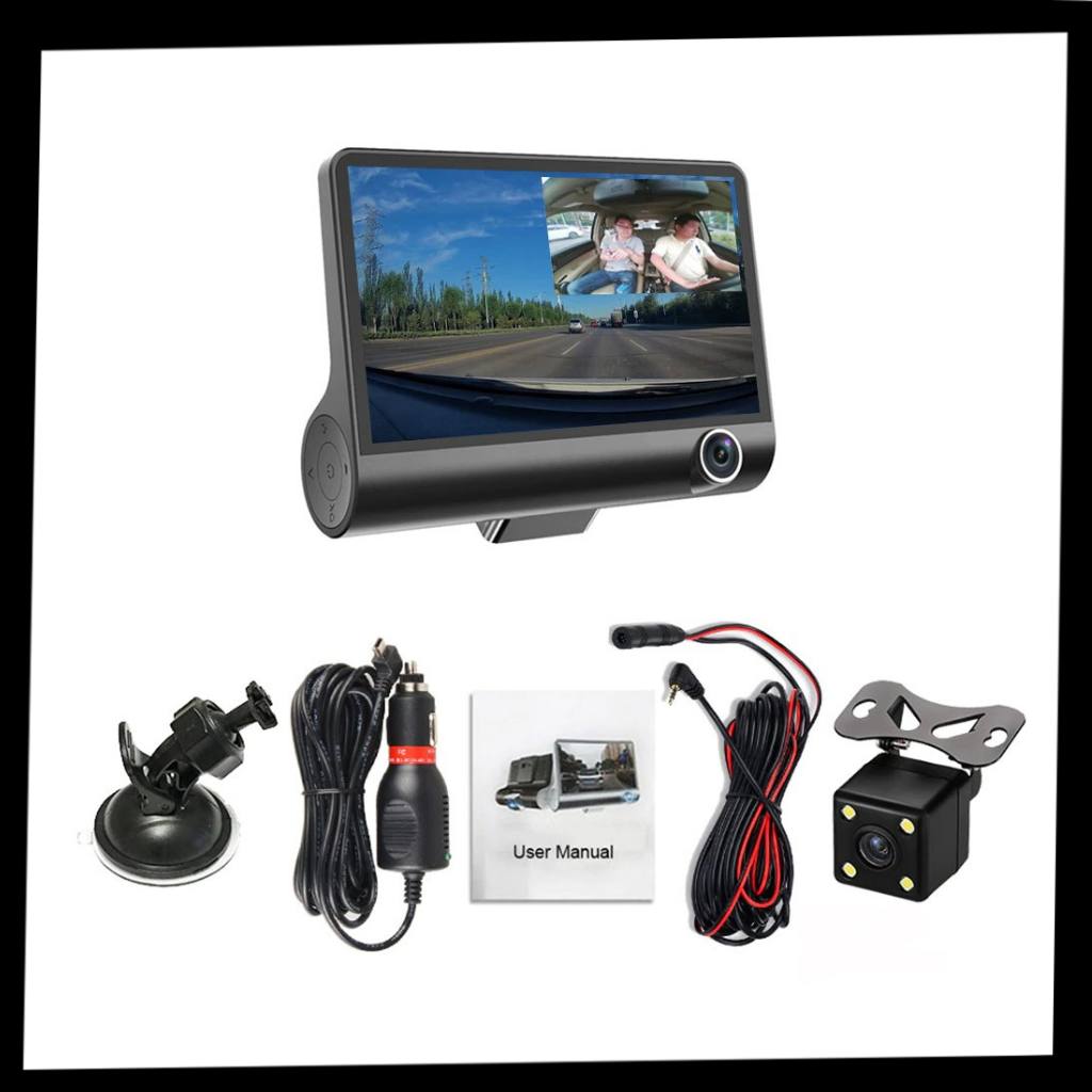 Full HD car DVR Dashcam camera - Ozerty