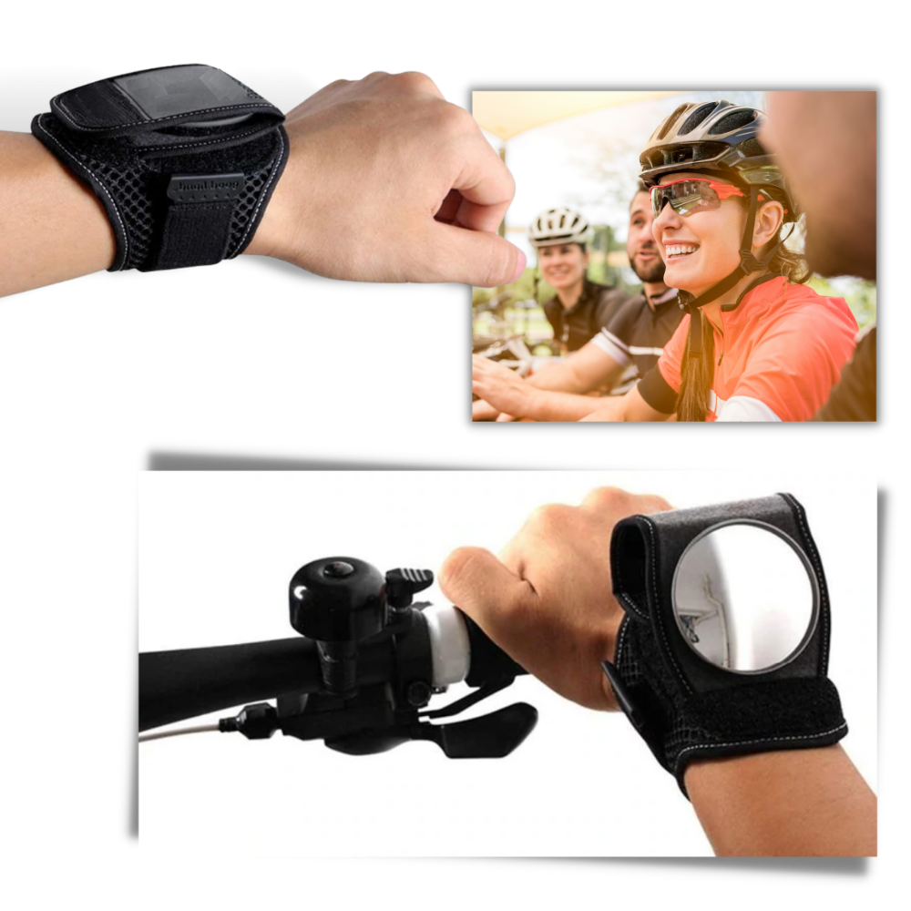 Wrist Rearview Mirror For Bicycle - Ozerty