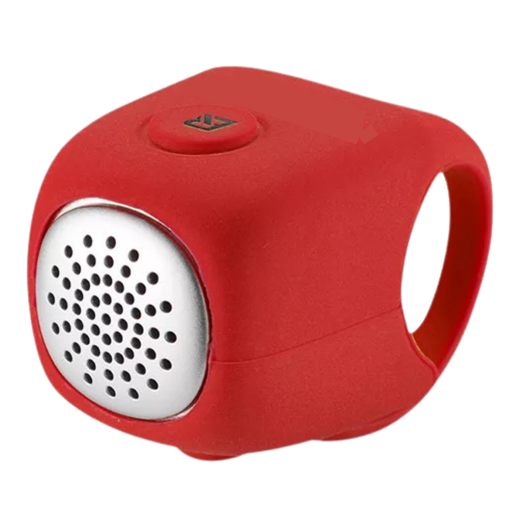 Silicone Waterproof Bike Horn -Red - Ozerty