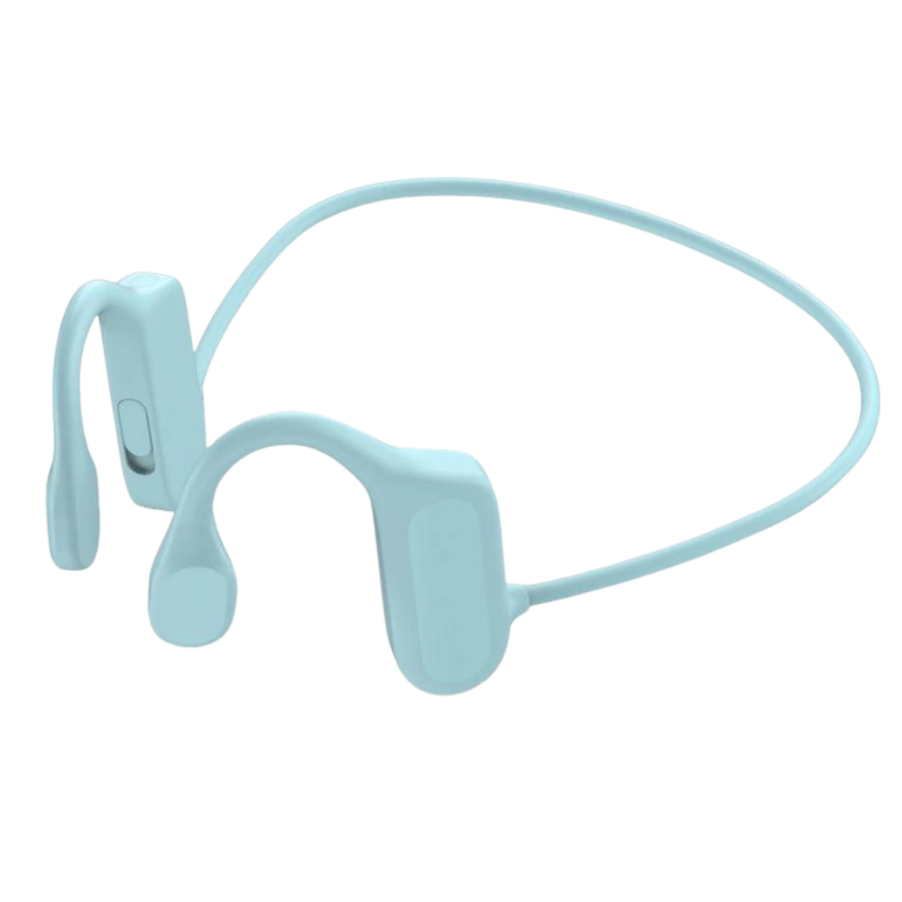 Bone Conduction Headphones -Blue - Ozerty