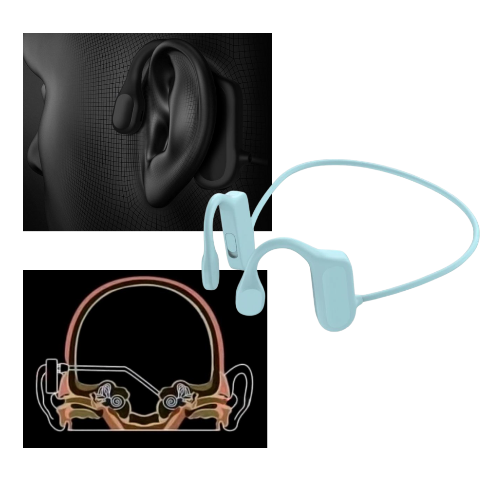 Bone Conduction Headphones - Ozerty