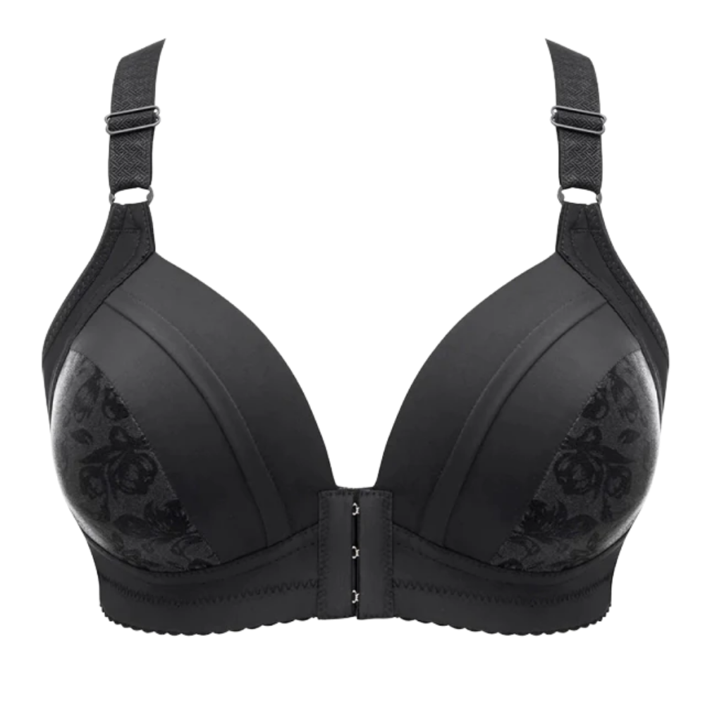 Wireless Push Up Bra -Black - Ozerty