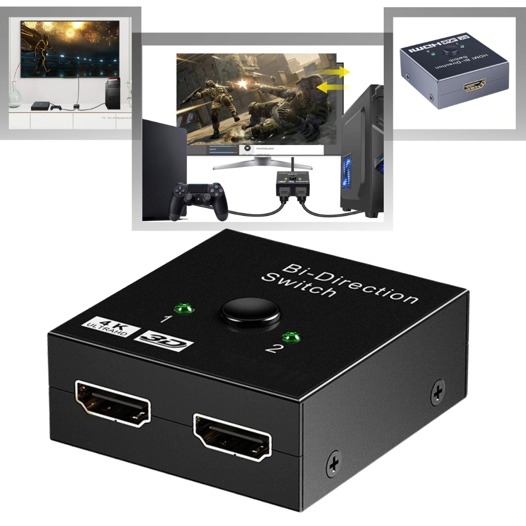 Bi-directional HDMI Splitter 4K - Ozerty