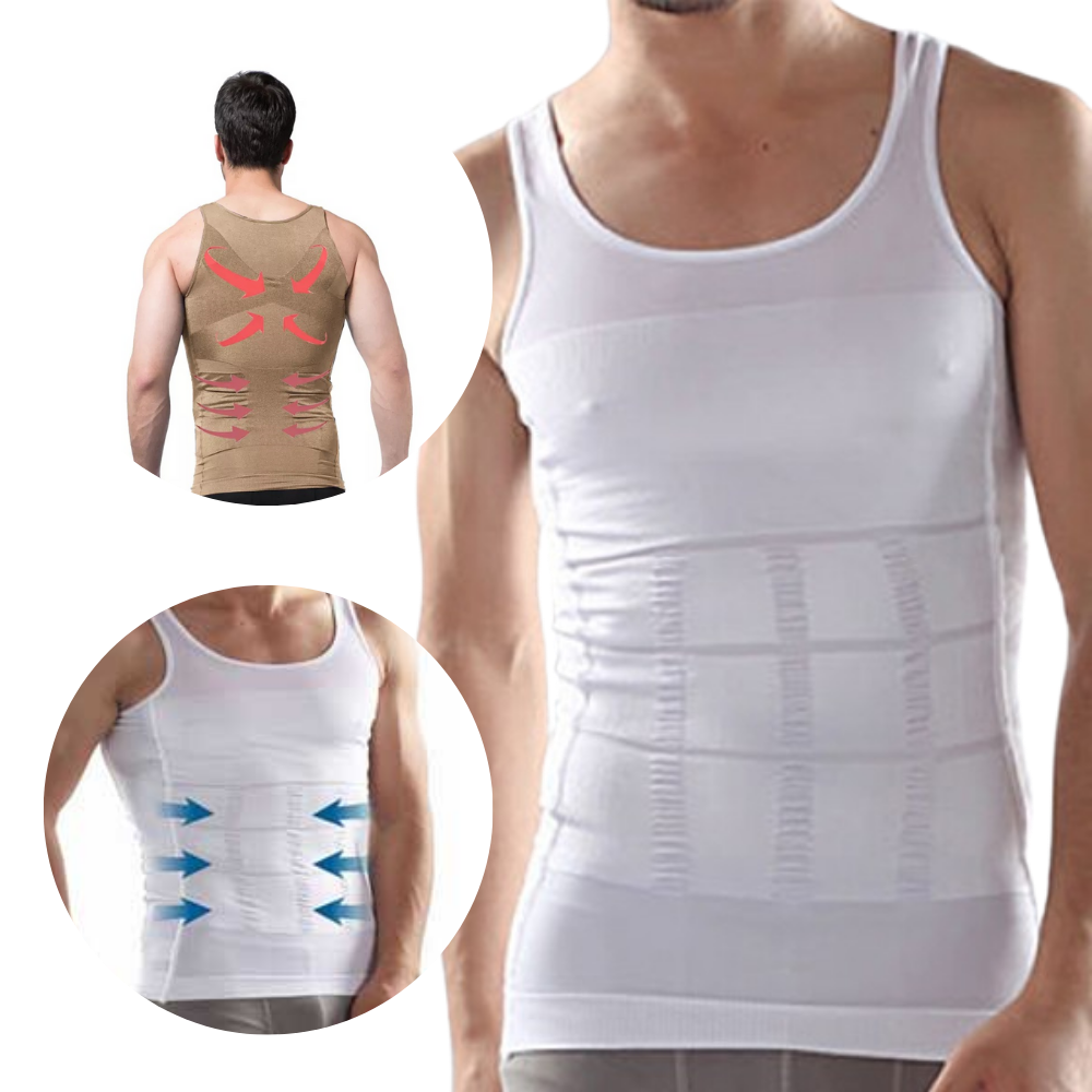 Slimming Body Shaper Undershirt - Ozerty