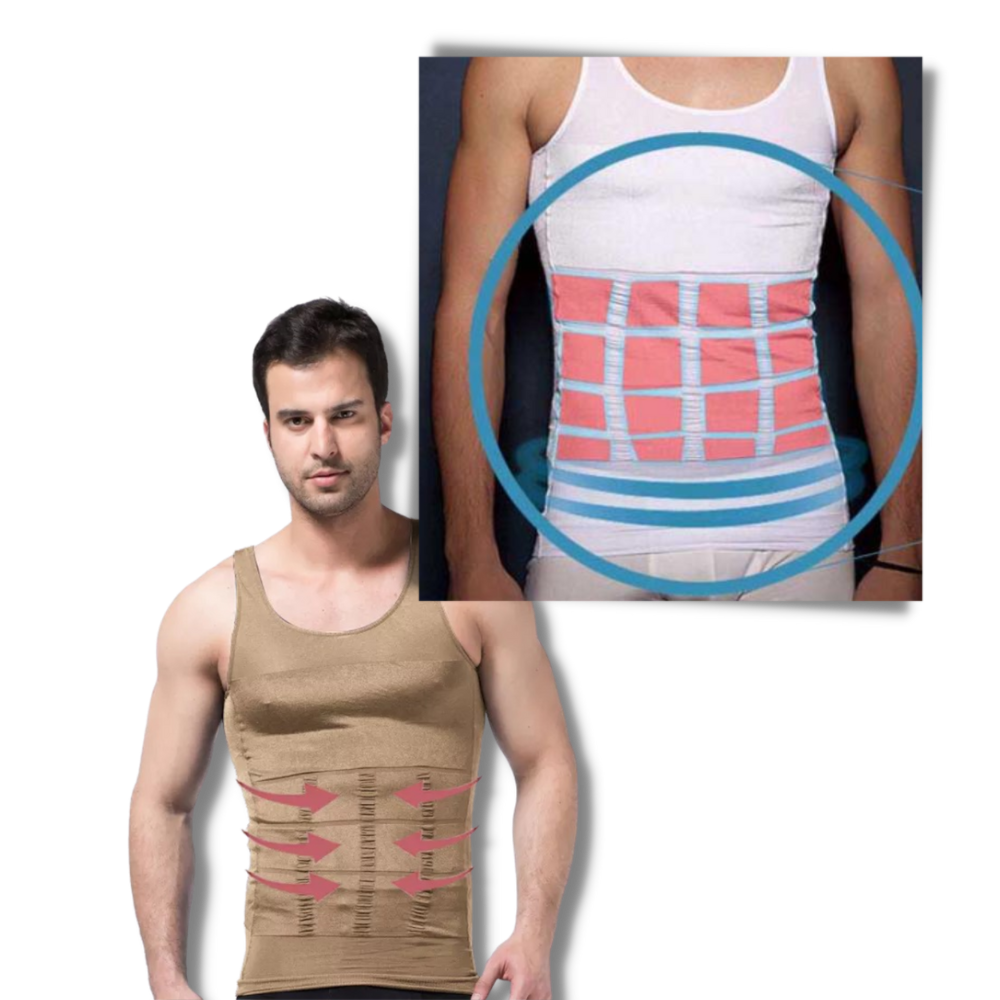 Slimming Body Shaper Undershirt - Ozerty