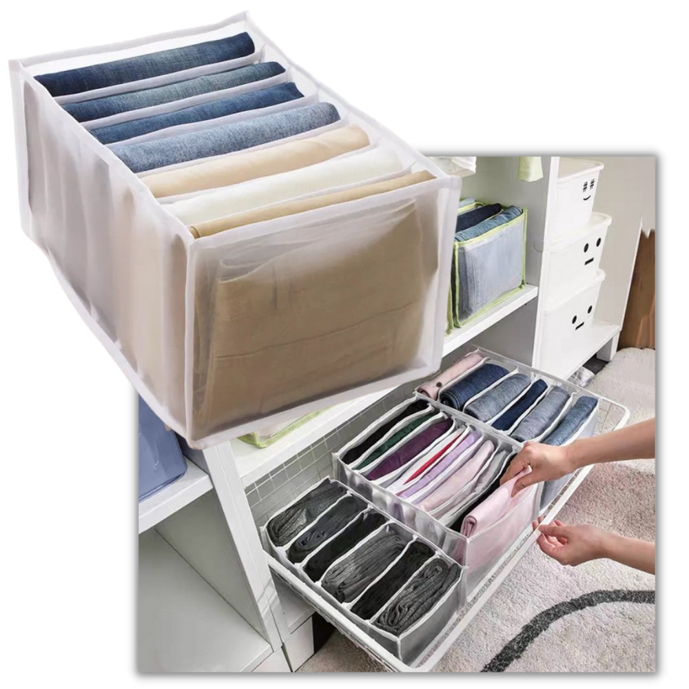 Mesh wardrobe clothes organizer - Ozerty