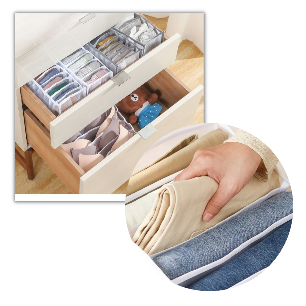 Mesh wardrobe clothes organizer - Ozerty