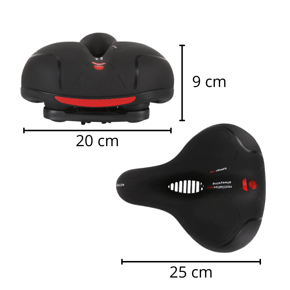 The Ultimate Ultra Soft Cycling Saddle - Ozerty