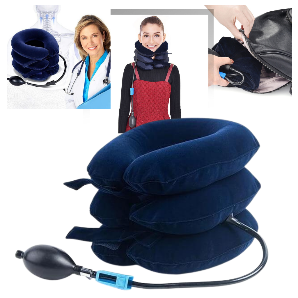 Cervical neck traction inflatable collar - Ozerty