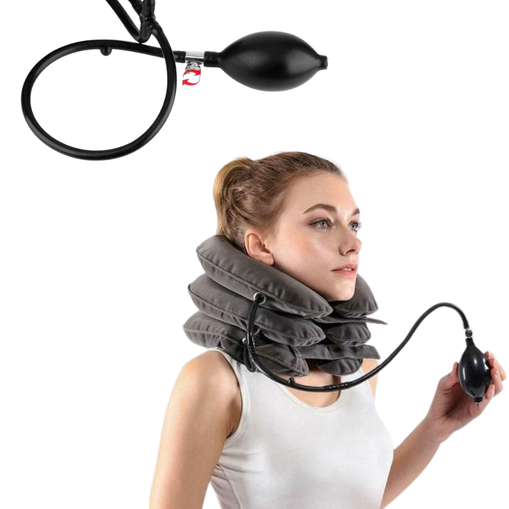 Cervical neck traction inflatable collar - Ozerty