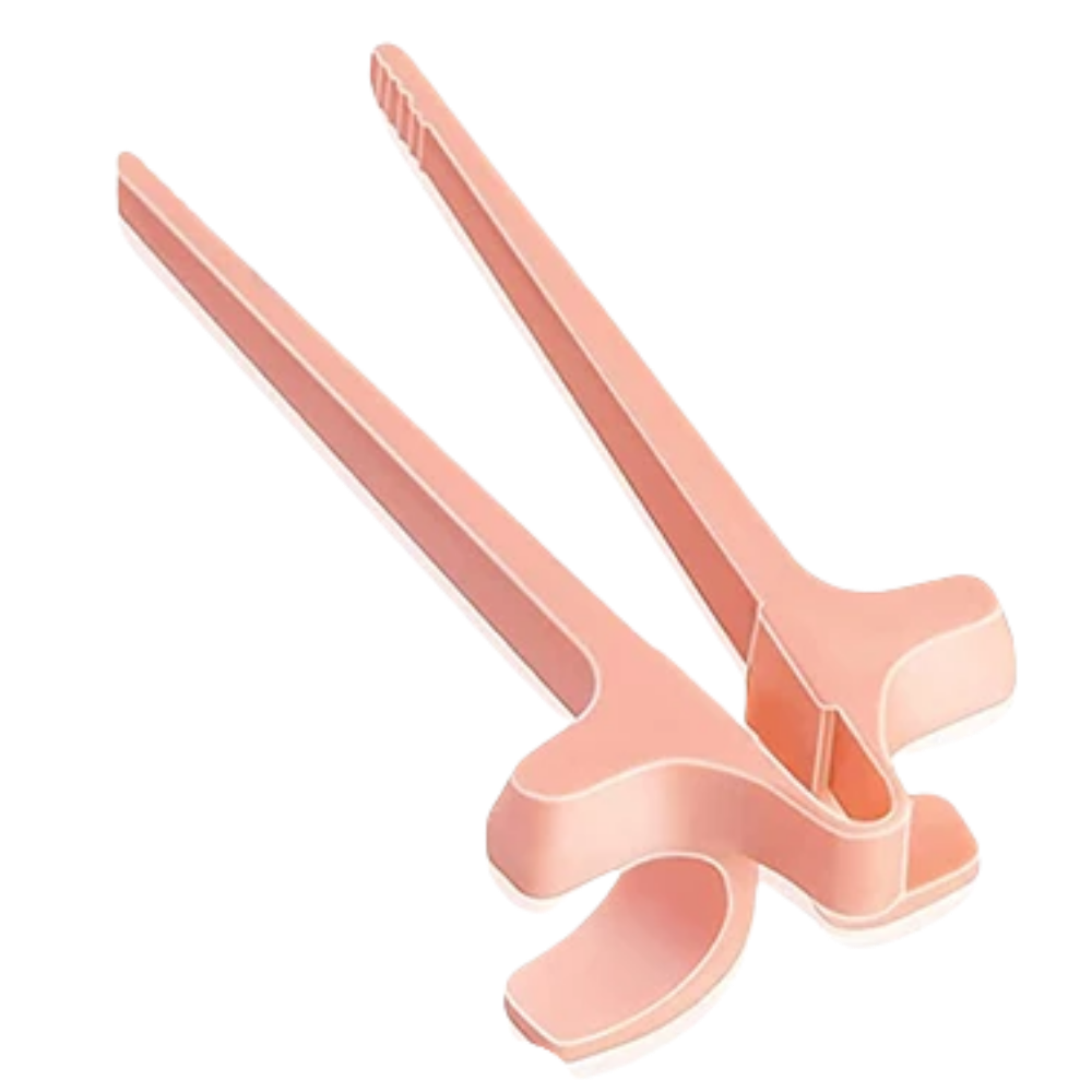 Ergonomic Finger Chopsticks -Pink - Ozerty