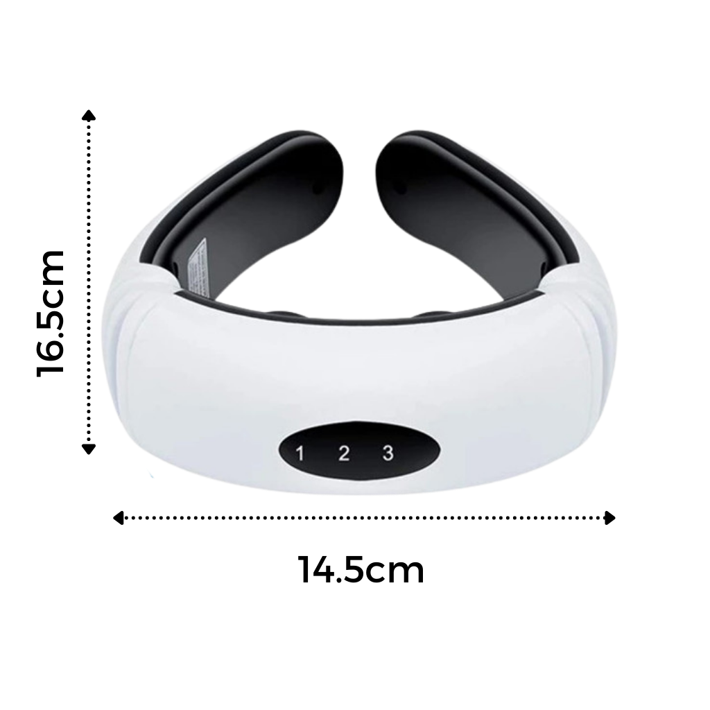 Circular traction neck massager with infrared heating - Ozerty