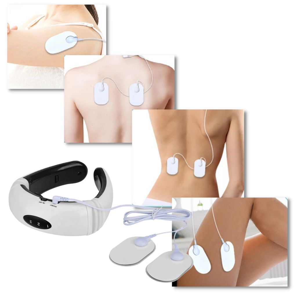 Circular traction neck massager with infrared heating - Ozerty