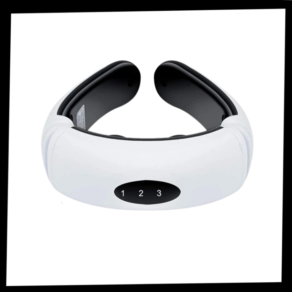 Circular traction neck massager with infrared heating - Ozerty