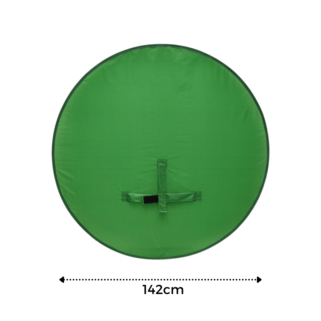 Collapsible Green Screen for Chair - Ozerty