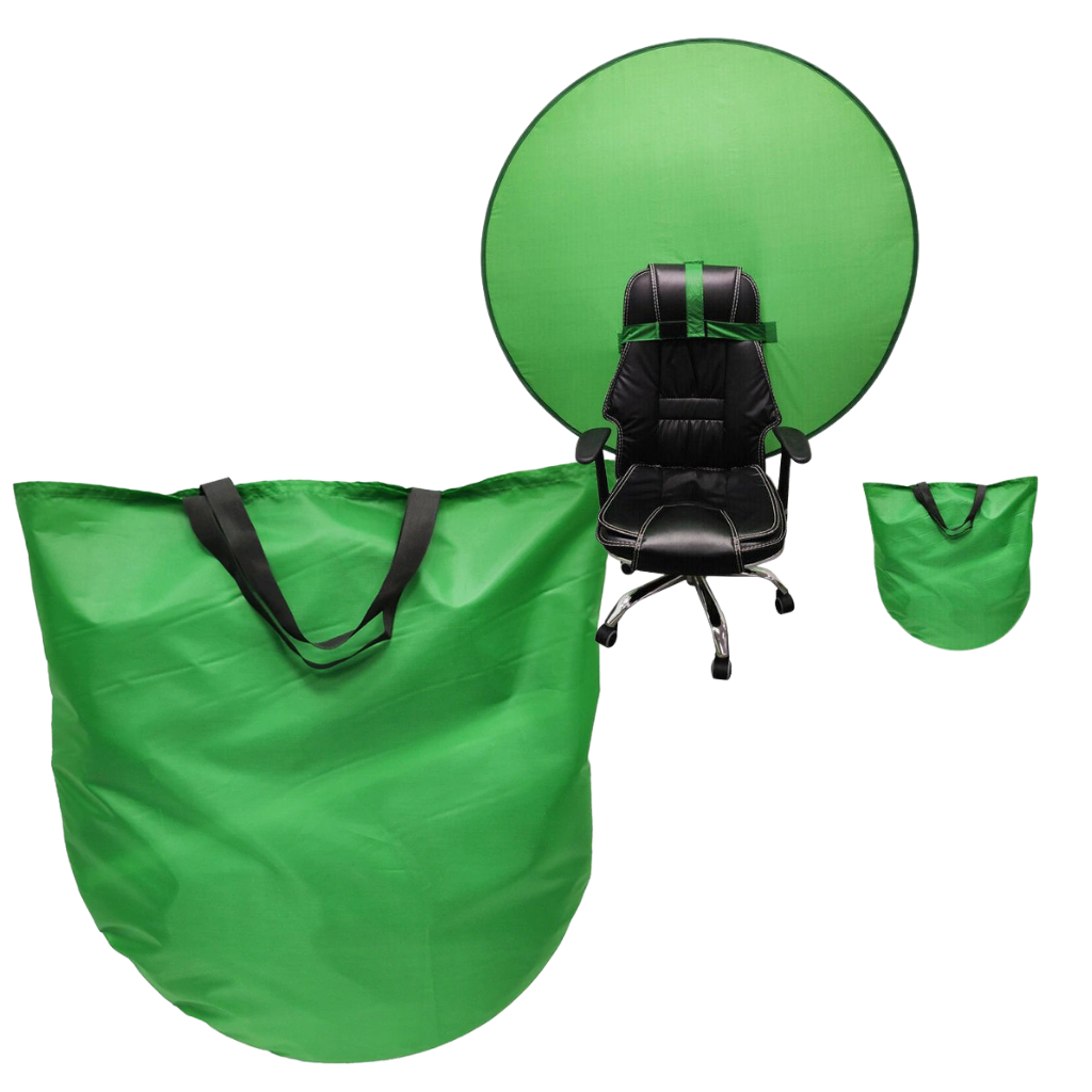 Collapsible Green Screen for Chair - Ozerty